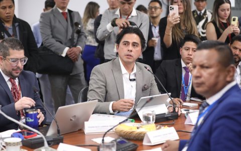 Fabián Calero fue uno de los pocos llamados a comparecer en la fiscalización por el caso Progen en la Asamblea.