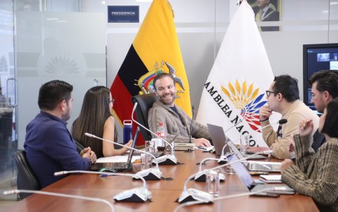 El asambleísta Juan José Reyes fue el encargado de presentar la Ley de Deportes.