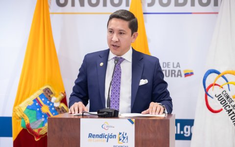 Henry Gaibor era el director de Consejo de la Judicatura de Pichincha, amigo y hombre de confianza de Mario Godoy.