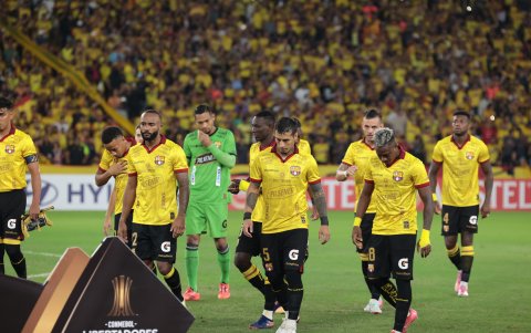 Barcelona SC quedó eliminado del grupo B de la Libertadores 2025 al quedar último del Grupo B.