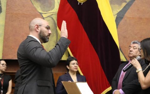 Posesión de Mario Godoy en 2024, durante el anterior periodo legislativo.