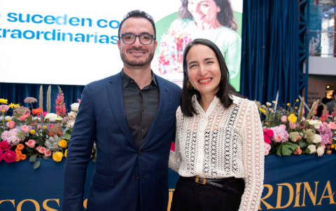 Adriel Deller y Romina Muñoz.