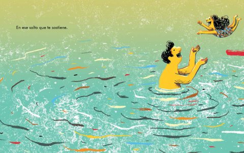 Páginas interiores del libro 'Instante', de Roger Ycaza