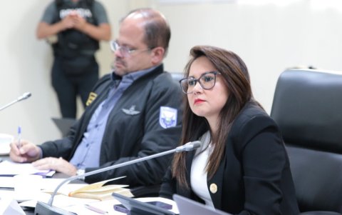 La ministra de Gobierno, Nataly Morillo, habló de las vacaciones del presidente Daniel Noboa.