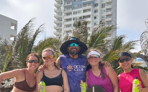 Alexis González, director deportivo del circuito, fue reconocido por la formación de nuevos talentos.