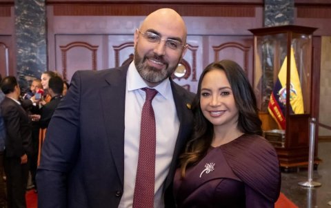 Mario Godoy está casado con la abogada Dolores Vintimilla. Ella reconoció que fue defensora del narcotraficante serbio Jezdimir Srdan.