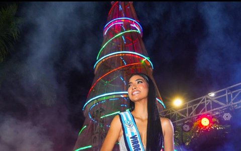 Yamila Vanil, virreina de la ciudad.