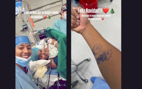 La Navidad de Jombriel en el hospital.