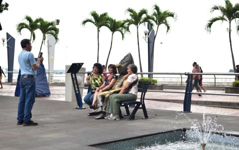 El Malecón es uno de los sitios más visitados en Guayaquil.