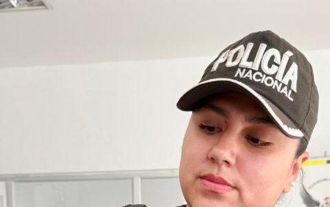 Un ave nocturna rescatada por la Policía.