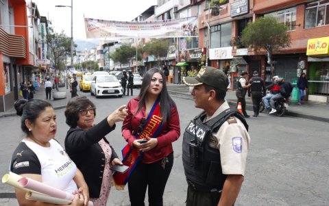 Seguridad. Desde Solanda, Rosario López impulsa unión vecinal y coordinación policial para fortalecer convivencia ciudadana.