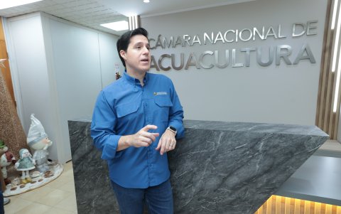 José Antonio Camposano, presidente de la Cámara Nacional de Acuacultura.