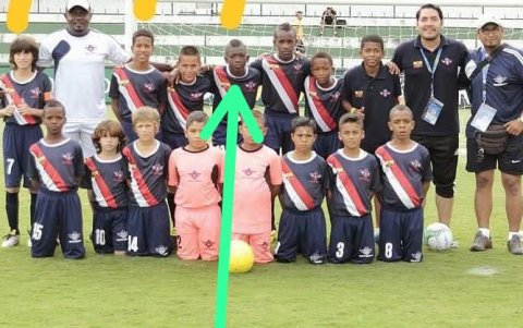 Joel Ordóñez en sus inicios en el equipo Norte América.