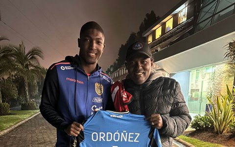 Joel Ordóñez y Luis Medina, y los recuerdos del jugador para su primer entrenador.