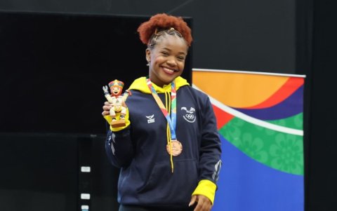 Jessica Palacios se consagró en la división 63 kg de levantamiento de pesas en los Panamericanos Junior Asunción 2025.