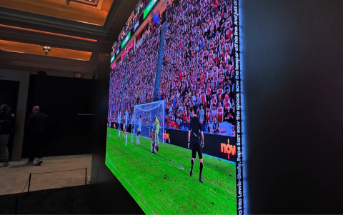 El concepto Timeless Frame reinterpreta la TV como un elemento arquitectónico impulsado por tecnología de gran formato.