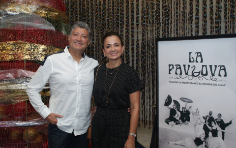 Mauricio Guim y Marcela Aguiñaga.