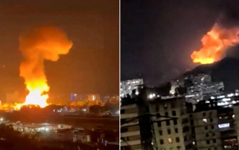 Explosiones en Caracas durante operativo.