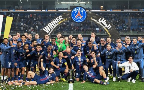 El PSG de Willian Pacho se coronó campeón de la Supercopa de Francia.