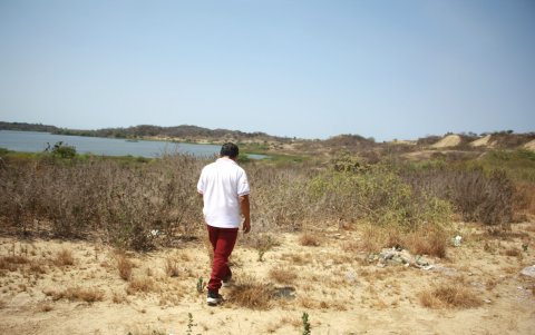 Las 93 hectáreas de terreno colindan con la vía perimetral y cuerpos de agua de la zona.