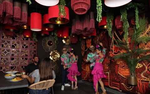 Indomable realiza cuenta con música en vivo y shows de baile todos los días.