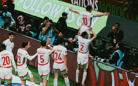 Brahim Díaz marcó en el triunfo de Marruecos.