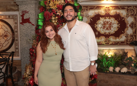 Relfa María Amador y Brian Jumbo.