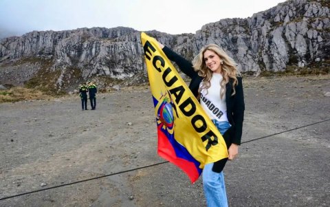 Representando al país.