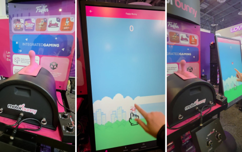 La máquina de Motorbunny destacó en el CES 2026 por sincronizarse con videojuegos, reaccionando al ritmo del juego para ofrecer una experiencia de placer conectada e interactiva.