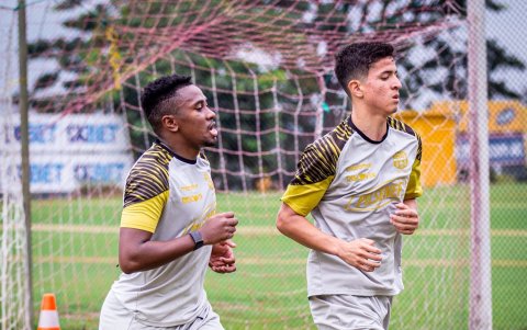 Barcelona SC realiza la pretemporada en Quito.