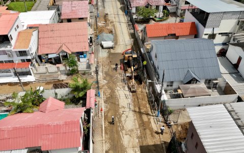 26 intervenciones, con énfasis en sectores vulnerables del norte de Guayaquil, se están ejecutando como parte del plan preinvernal.