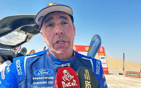 Roma declaró después se posicionarse primero en la categoría 'Ultimate' del Rally Dakar 2026.