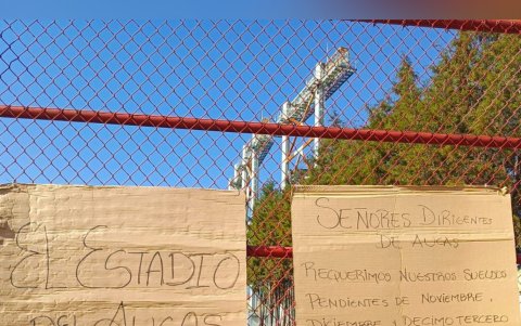 En enero de 2025 los empleados ya reclamaron por incumplimientos en sus haberes.