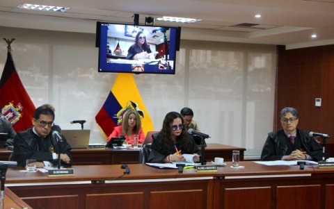 La elección de la Corte Nacional de Justicia estuvo entre Daniella Camacho y Marco Rodríguez, jueces más antiguos.