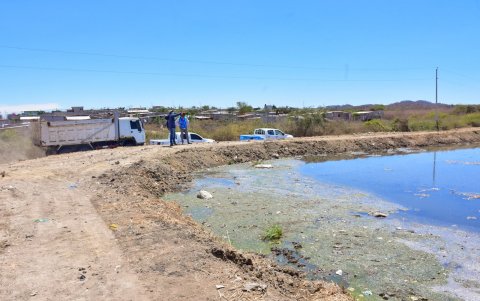 Hubo denuncia por parte de moradores por los malos olores