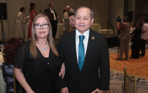 Fernanda Sáenz y Germán Vélez.