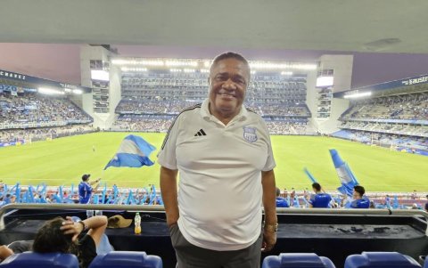 Jorge Guzmán es presidente de Emelec desde febrero de 2025.