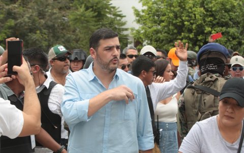 El alcalde de Guayaquil reaccionó en redes sociales.