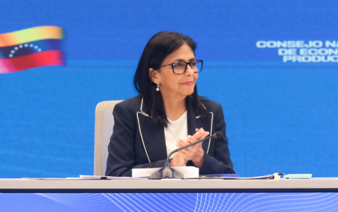 Delcy Rodríguez asumió la Presidencia de Venezuela tras la captura de Nicolás Maduro.