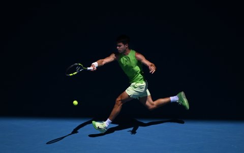 El tenista español Carlos Alcaraz valoró las modificaciones en su saque.