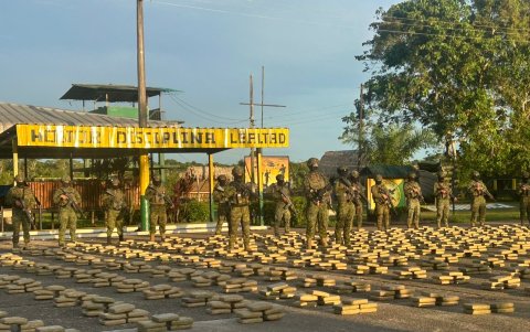 El ministro de Defensa de Colombia, Pedro Arnulfo Sánchez, afirmó que la cooperación con Ecuador “es una de nuestras grandes fortalezas”.