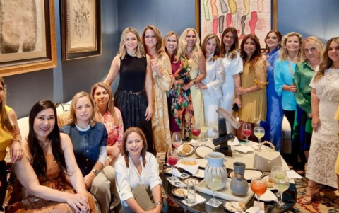 La foto grupal no podía faltar.