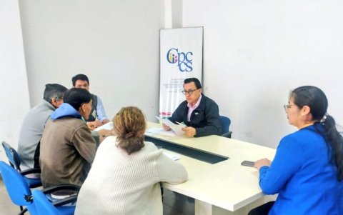 El consejero del CPCCS David Rosero enfrenta una solicitud de enjuiciamiento político.