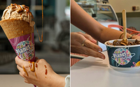 En Planet Ice Cream los helados se viven como una experiencia interactiva.