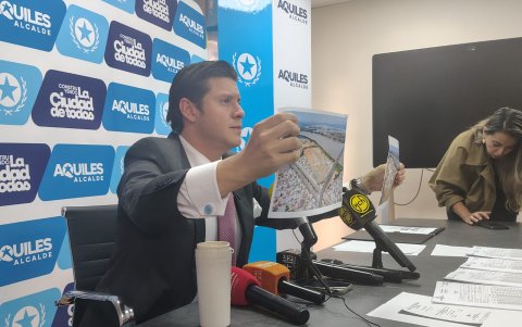 César Poveda, coordinador legal del Municipio de Guayaquil.