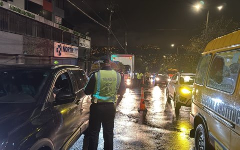 Los controles de la AMT se realizan en distintos puntos de Quito.
