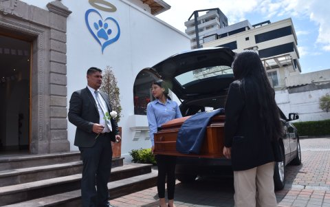 Las funerarias para mascotas han ganado terreno en Quito.