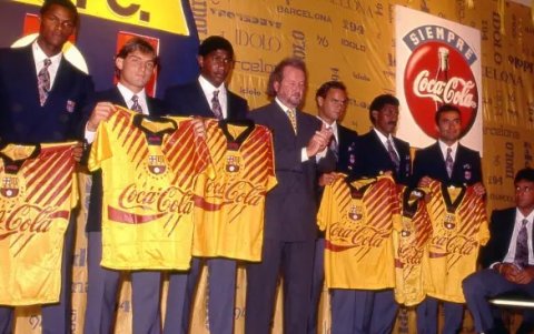 Barcelona SC tuvo su primera presentación de equipo en la temporada 1994.