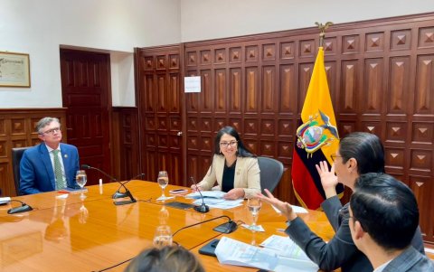 Sariha Moya, ministra de Economía y Finanzas.