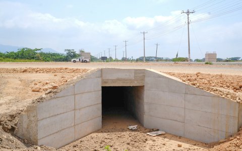 Viaductos trabajados por la Prefectura para el corredor logístico.